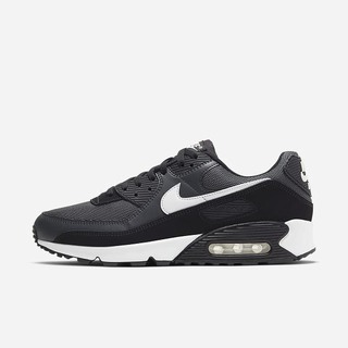 Pantofi Casual Nike Air Max 90 Barbati Gri Gri Inchis Negrii Albi | MCYP-85627